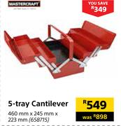 Mastercraft 5 Tray Cantilever