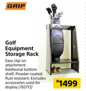 Grip Golf Equipment Storage Rack