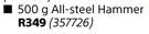 Grip 500g All Steel Hammer