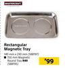 Mastercraft Rectangular Magnetic Tray-140mm x 230mm