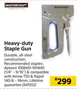 Mastercraft Heavy Duty Staple Gun