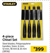 Stanley 4 Piece Chisel Set