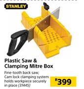 Stanley Plastic Saw & Clamping Mitre Saw