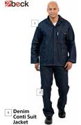 Beck Denim Conti Suit Jacket-Each