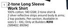 Beck 2 Tone Long Sleeve Work Shirt