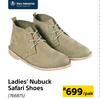 Bata Industries Ladies Nubuck Safari Shoes-Per Pair