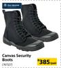 Bata Industries Canvas Security Boots-Per Pair