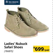 Bata Industries Ladies Nubuck Safari Shoes-Per Pair
