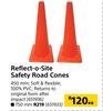 Reflect-O-Site Safety Road Cones 450mm