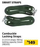 Smart Straps Cambuckle Lashing Straps