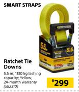 Smart Straps Ratchet Tie Downs 