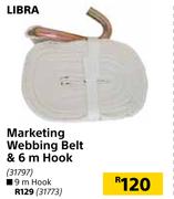 Libra Marketing Webbing Belt & 6m Hook