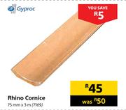 Gyproc Rhino Cornice 75mm x 3m