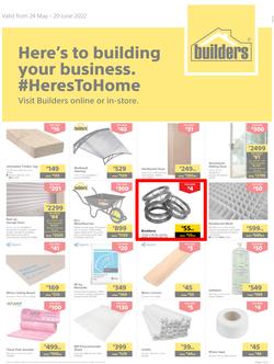 Builders Inland : Here's To Building Your Business (24 May - 20 June 2022), page 1