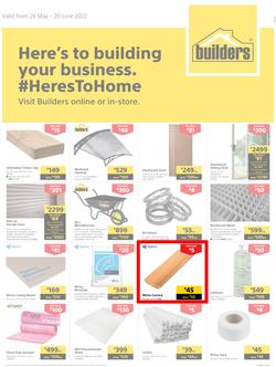 Builders Inland : Here's To Building Your Business (24 May - 20 June 2022), page 1