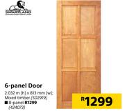 Swartland 8-Panel Door-2.032m (h) x 813mm (w)