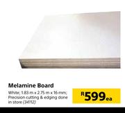 Melamine White Board-1.83m x 2.75m x 16m 