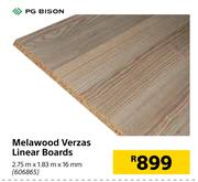 PG Bison Melawood Verzas Linear Boards-2.75m x 1.83m x 16mm