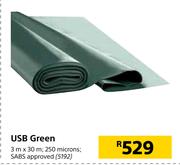 USB Green-3m x 30m