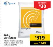 Gyproc 40kg Crete Stone