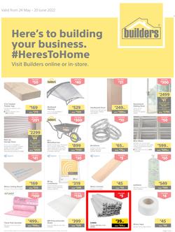 Builders Western Cape : Here's To Building Your Business (24 May - 20 June 2022), page 1