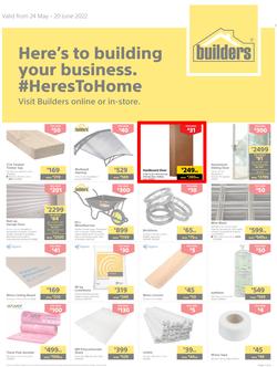 Builders Western Cape : Here's To Building Your Business (24 May - 20 June 2022), page 1