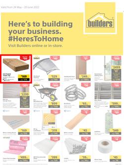 Builders Western Cape : Here's To Building Your Business (24 May - 20 June 2022), page 1