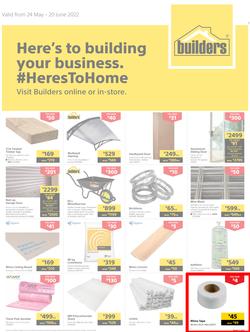 Builders Western Cape : Here's To Building Your Business (24 May - 20 June 2022), page 1