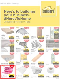 Builders Western Cape : Here's To Building Your Business (24 May - 20 June 2022), page 1