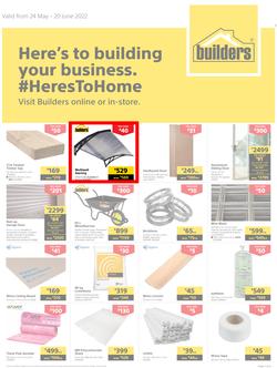 Builders Western Cape : Here's To Building Your Business (24 May - 20 June 2022), page 1