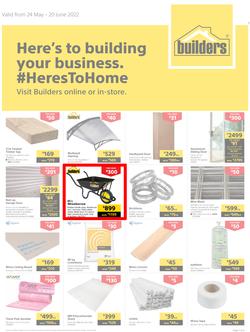 Builders Western Cape : Here's To Building Your Business (24 May - 20 June 2022), page 1