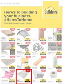 Builders Western Cape : Here's To Building Your Business (24 May - 20 June 2022), page 1