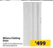 Milano Folding Door-2.032m (h) x 813mm (w)