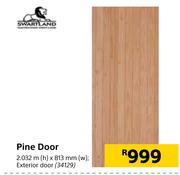 Swartland Pine Door-2.032m (h) x 813mm (w)