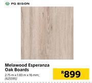 PG Bison Melawood Esperanza Oak Boards-2.75m x 1.83m x 16mm