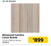 PG Bison Melawood Coimbra Linear Boards-2.75m x 1.83m x 16mm