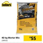 Builders 40kg Mortar Mix