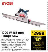 Ryobi 1200W 165mm Plunge Saw