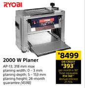 Ryobi 2000W Planer