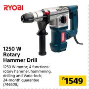 Ryobi 1250W Rotary Hammer Drill