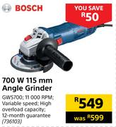 Bosch 700W 115mm Angle Grinder