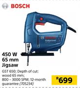 Bosch 450W 65mm Jigsaw