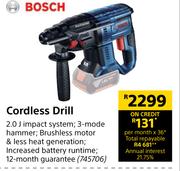 Bosch Cordless Drill