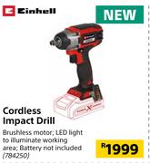 Einhell Cordless Impact Drill