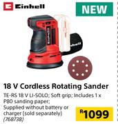 Einhell 18V Cordless Rotating Sander