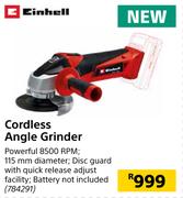Einhell Cordless Angle Grinder