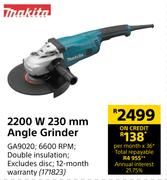 Makita 2200W 230mm Angle Grinder