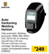 Disston Auto Darkening Welding Helmet