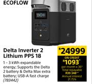 Ecoflow Delta Inverter 2 Lithium PPS 18