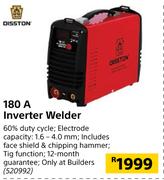 Disston 180A Inverter Welder